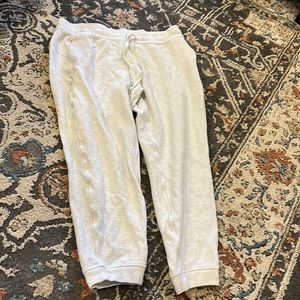 Cream Lululemon jogger size 14